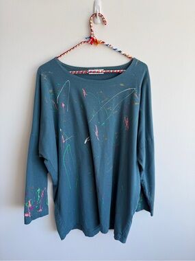 Vintage Bryan WALKER long sleeve oversized top
Dolman sleeves
Tagged small